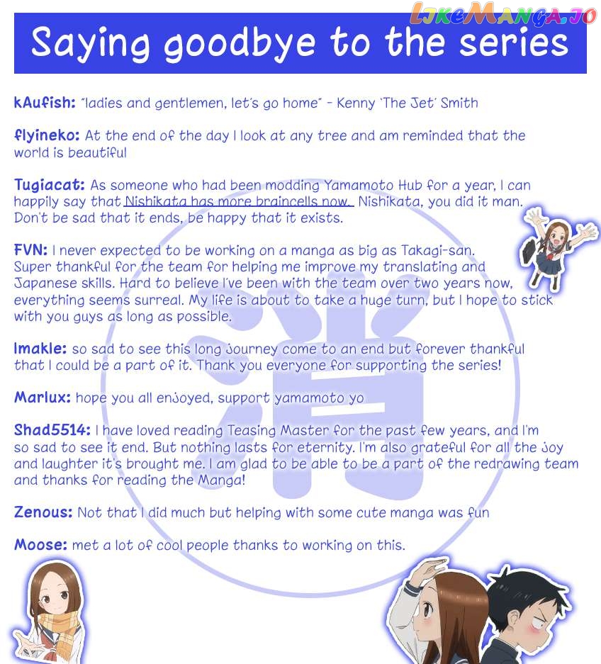 Karakai Jouzu No Takagi-San Chapter 177 - page 37
