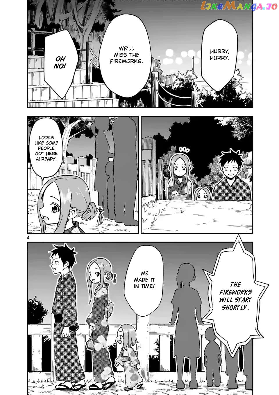 Karakai Jouzu no (Moto) Takagi-san Chapter 295 - page 4