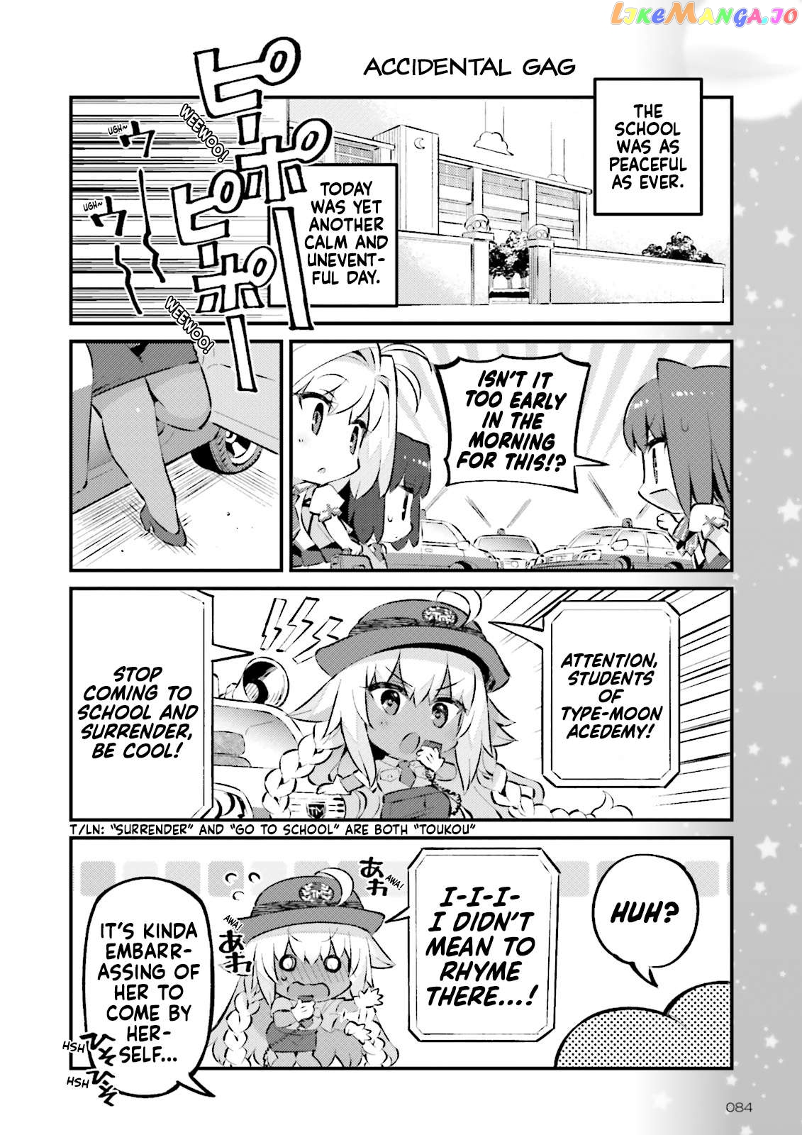Type-Moon Gakuen – Chibi Chuki! Chapter 68.5 - page 2