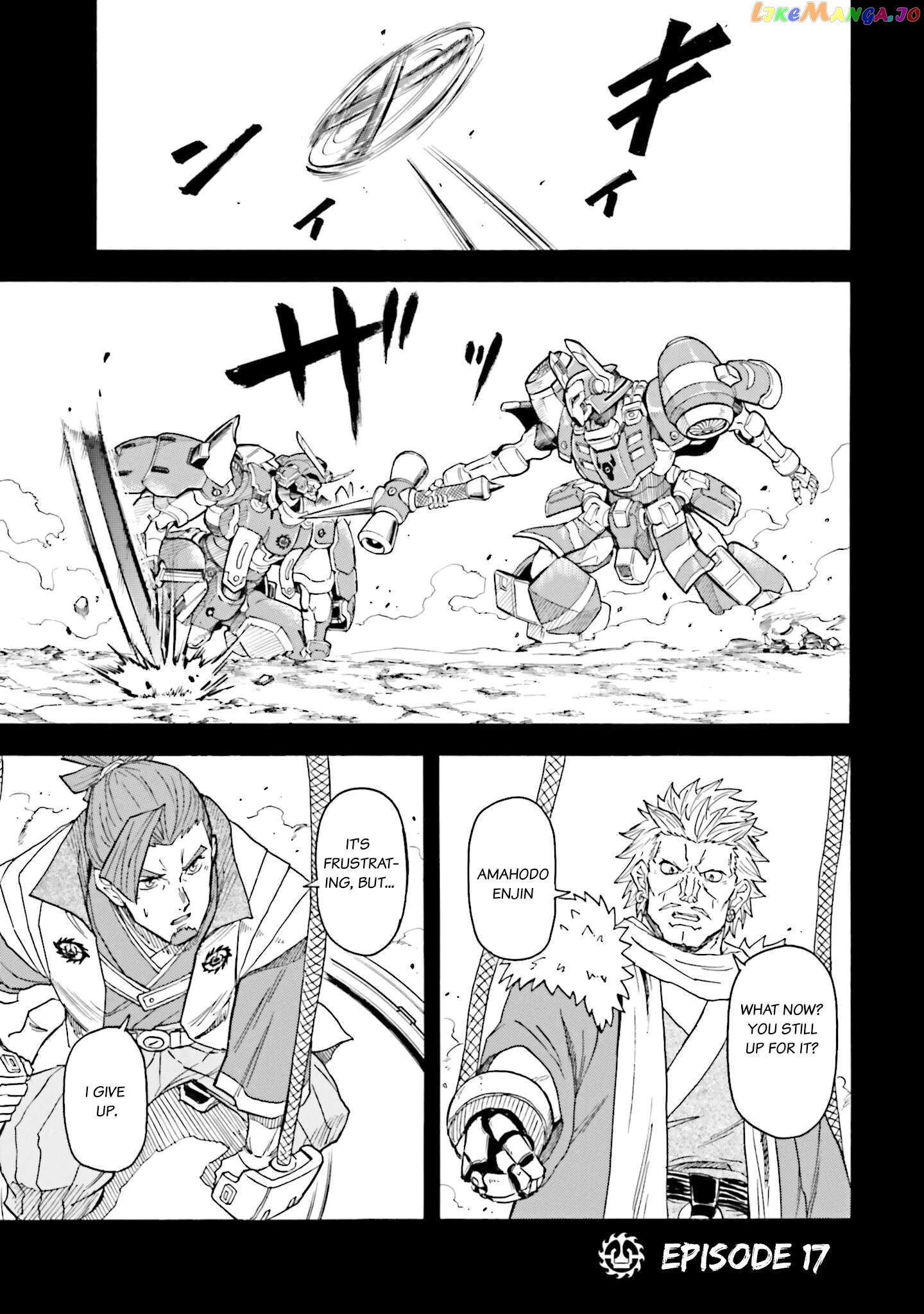 Mobile War History Gundam Burai Chapter 17 - page 1