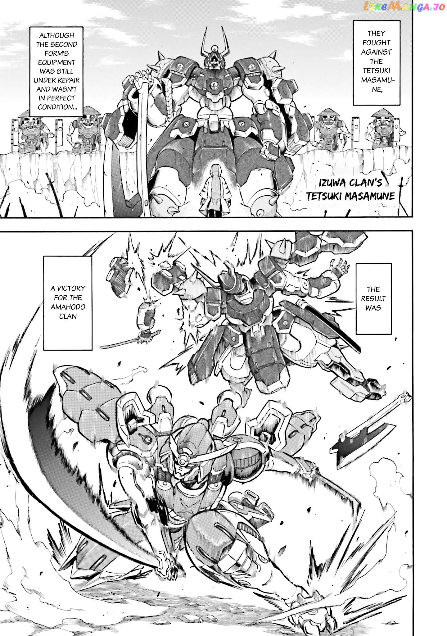 Mobile War History Gundam Burai Chapter 17 - page 22