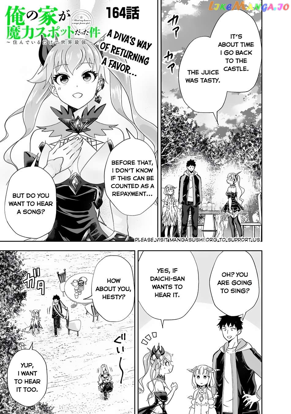 Ore no ie ga Maryoku Spot Datta Ken - Sundeiru Dake de Sekai Saikyou Chapter 164 - page 2