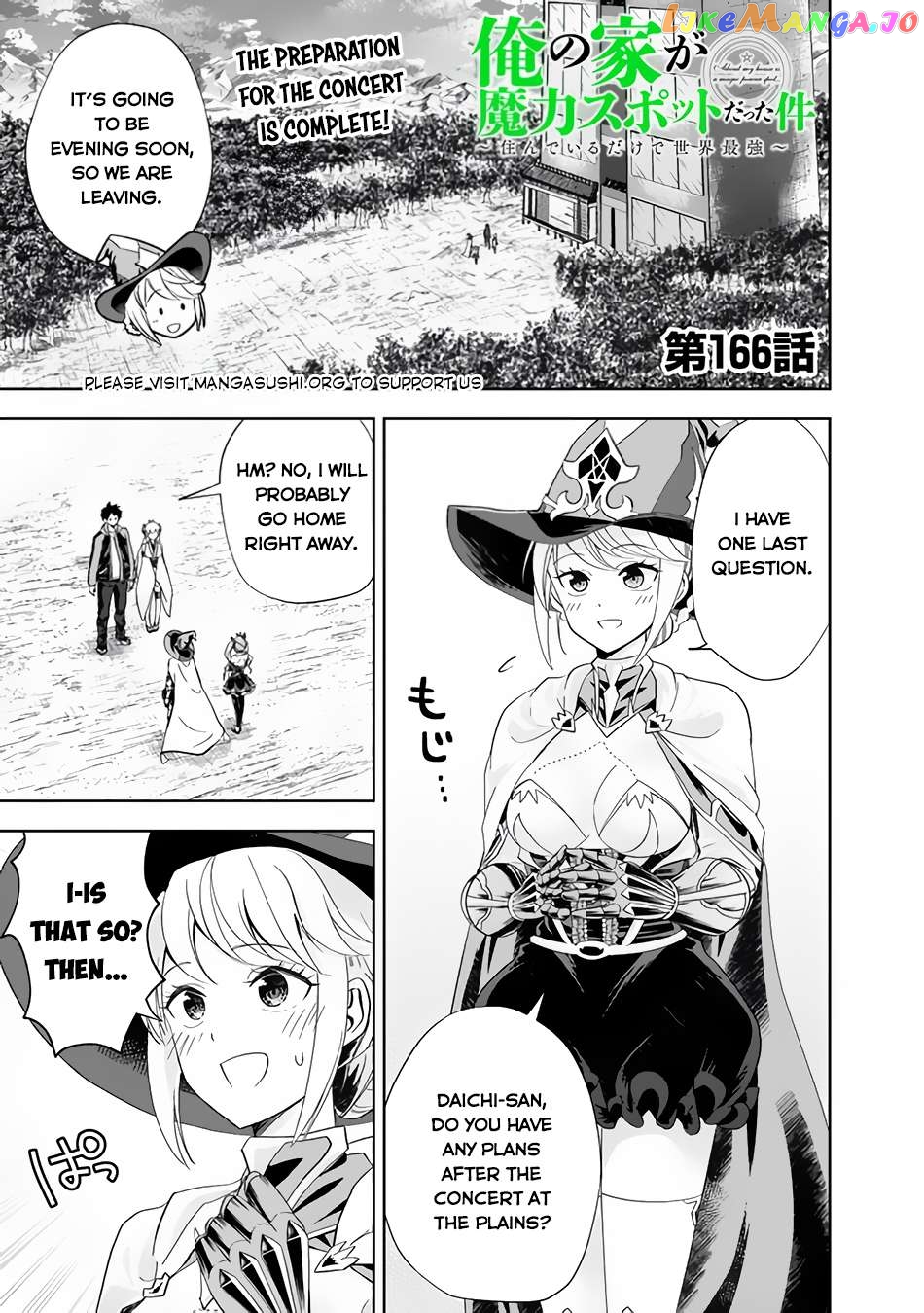 Ore no ie ga Maryoku Spot Datta Ken - Sundeiru Dake de Sekai Saikyou Chapter 166 - page 2