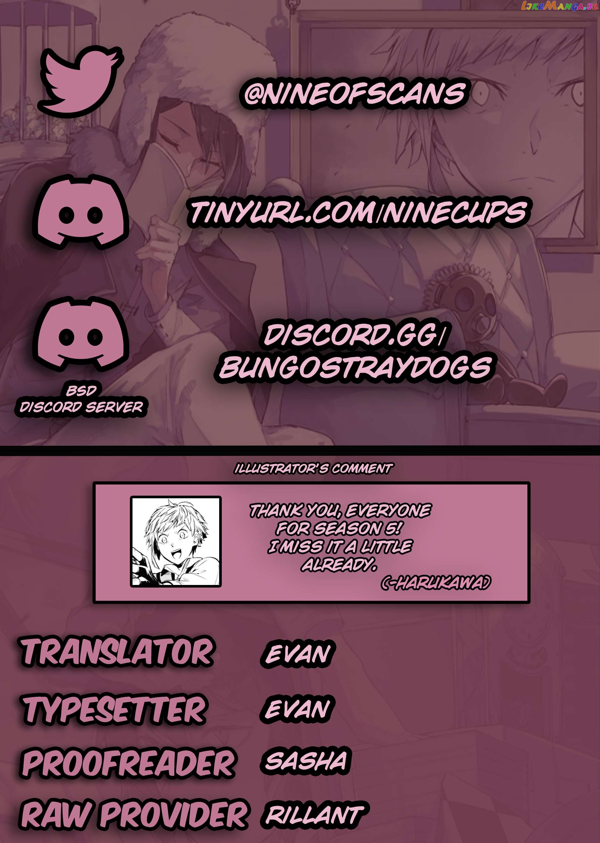 Bungou Stray Dogs Chapter 110.5 - page 1