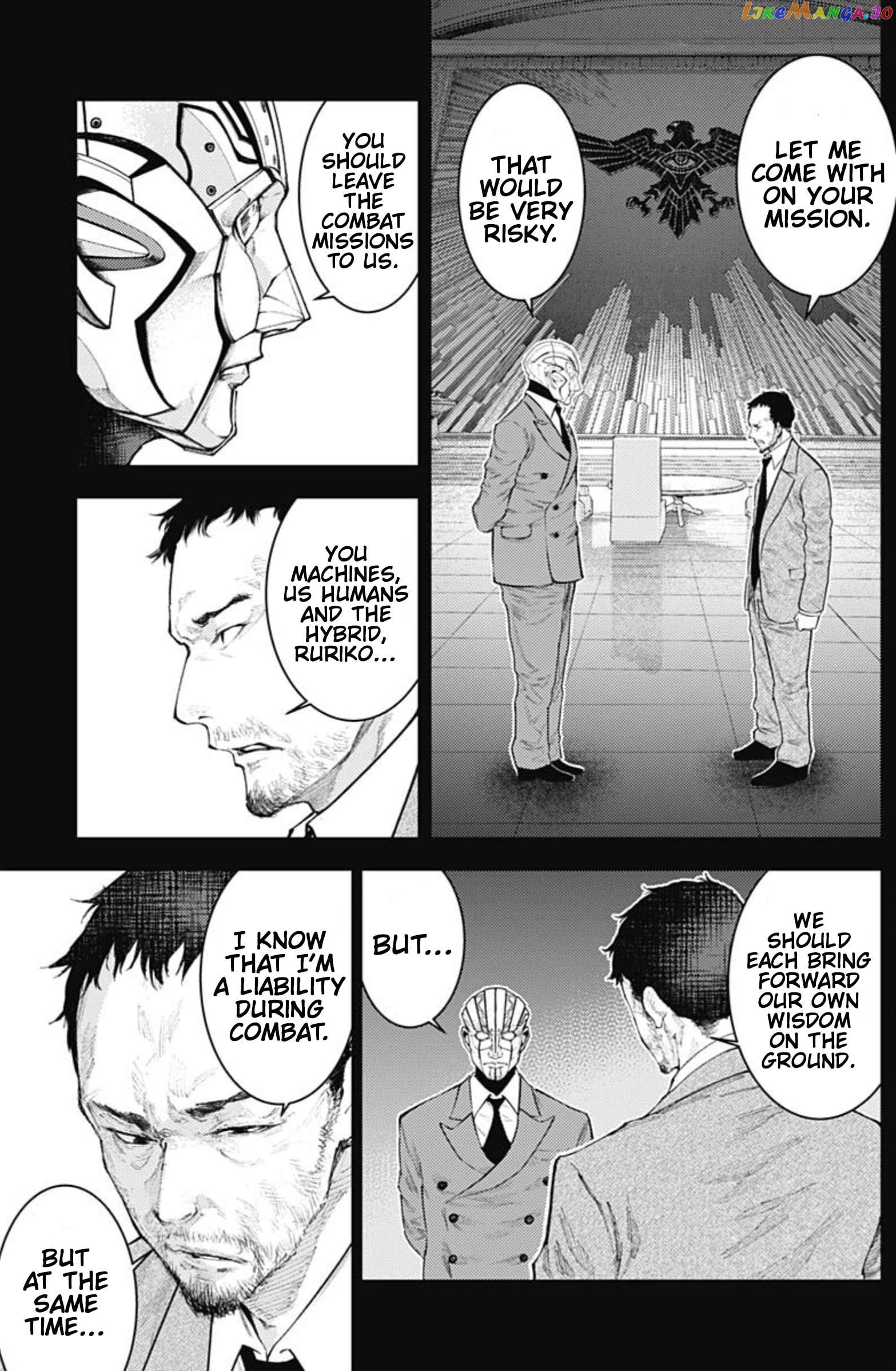There is no true peace in this world -Shin Kamen Rider SHOCKER SIDE- chapter 28 - page 3