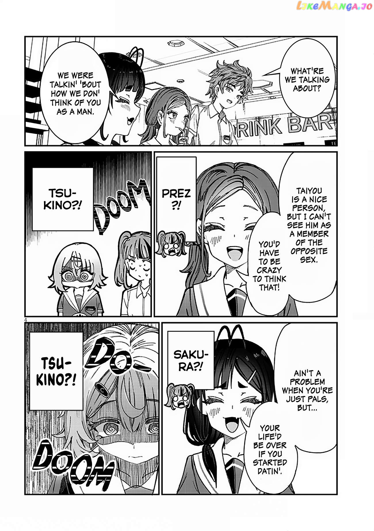 Kimi wa Yakamashi Tojite yo Kuchi wo! Chapter 36 - page 4