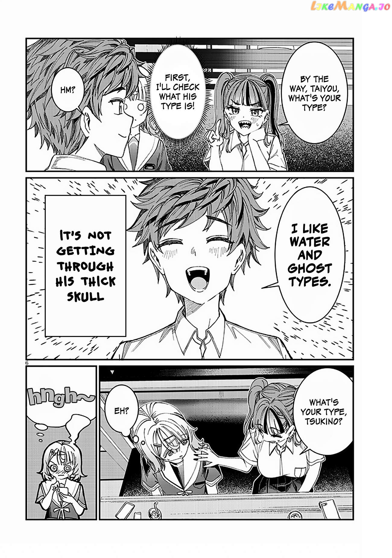 Kimi wa Yakamashi Tojite yo Kuchi wo! Chapter 36 - page 6