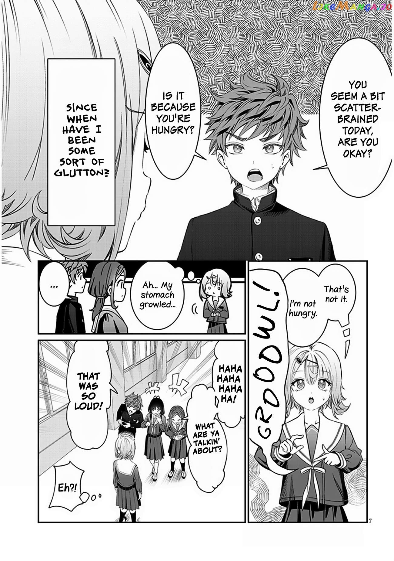 Kimi wa Yakamashi Tojite yo Kuchi wo! Chapter 37 - page 7