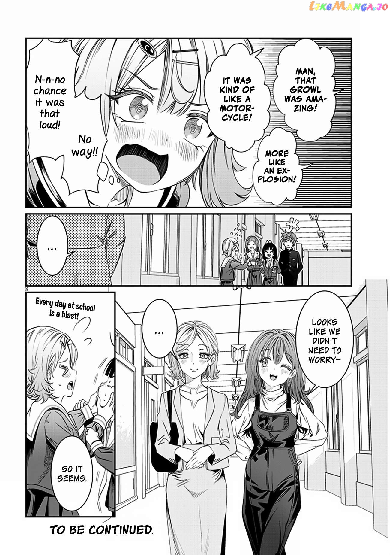 Kimi wa Yakamashi Tojite yo Kuchi wo! Chapter 37 - page 8