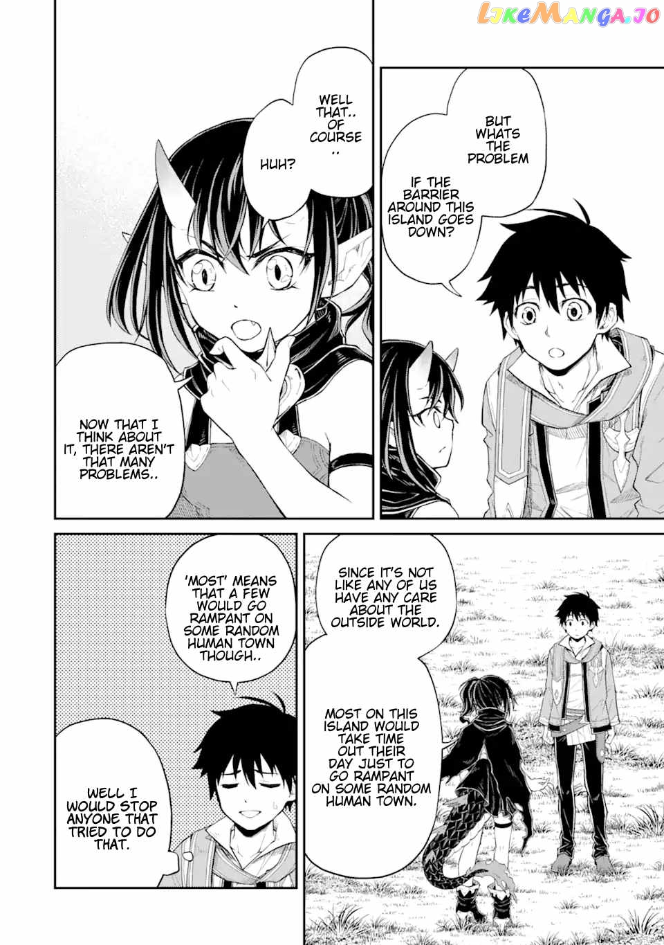I Was Reincarnated on an Island Where the Strongest Species Live So I Will Enjoy a Peaceful Life on This Island chapter 14.2 - page 9