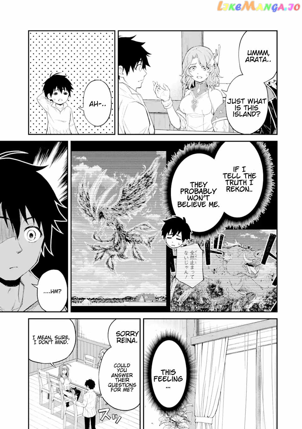 I Was Reincarnated on an Island Where the Strongest Species Live So I Will Enjoy a Peaceful Life on This Island chapter 14.2 - page 2