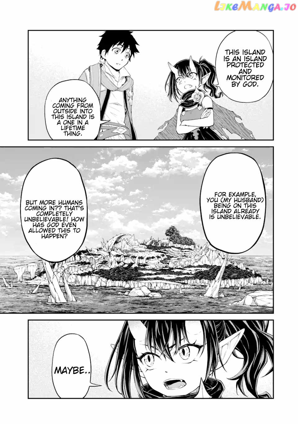 I Was Reincarnated on an Island Where the Strongest Species Live So I Will Enjoy a Peaceful Life on This Island chapter 14.2 - page 6