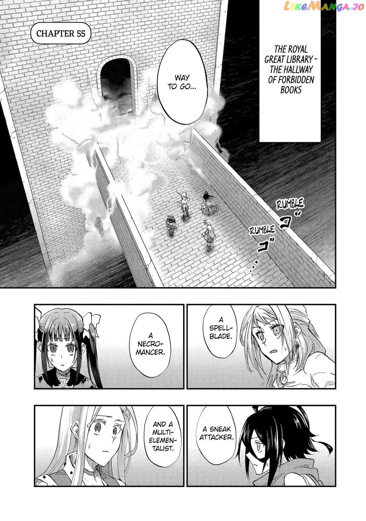 Ankoku Kishino no Ore desu Ga Saikyou no Hijiri Kishi wo Mezashimasu chapter 55 - page 1