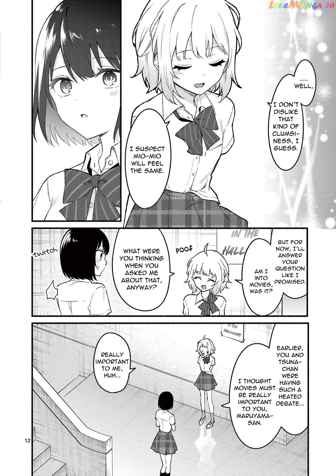 Shiotaiou no Sato-san ga Ore ni dake Amai Chapter 54 - page 12