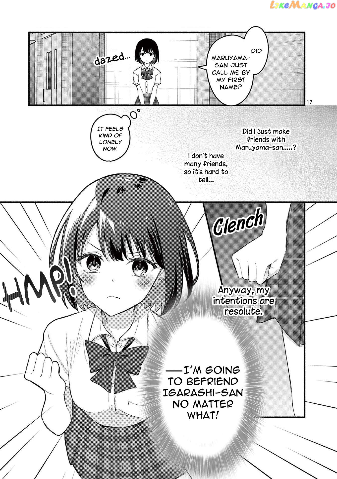 Shiotaiou no Sato-san ga Ore ni dake Amai Chapter 54 - page 17
