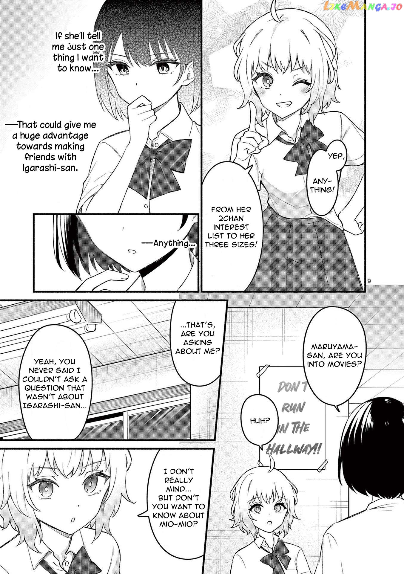 Shiotaiou no Sato-san ga Ore ni dake Amai Chapter 54 - page 9