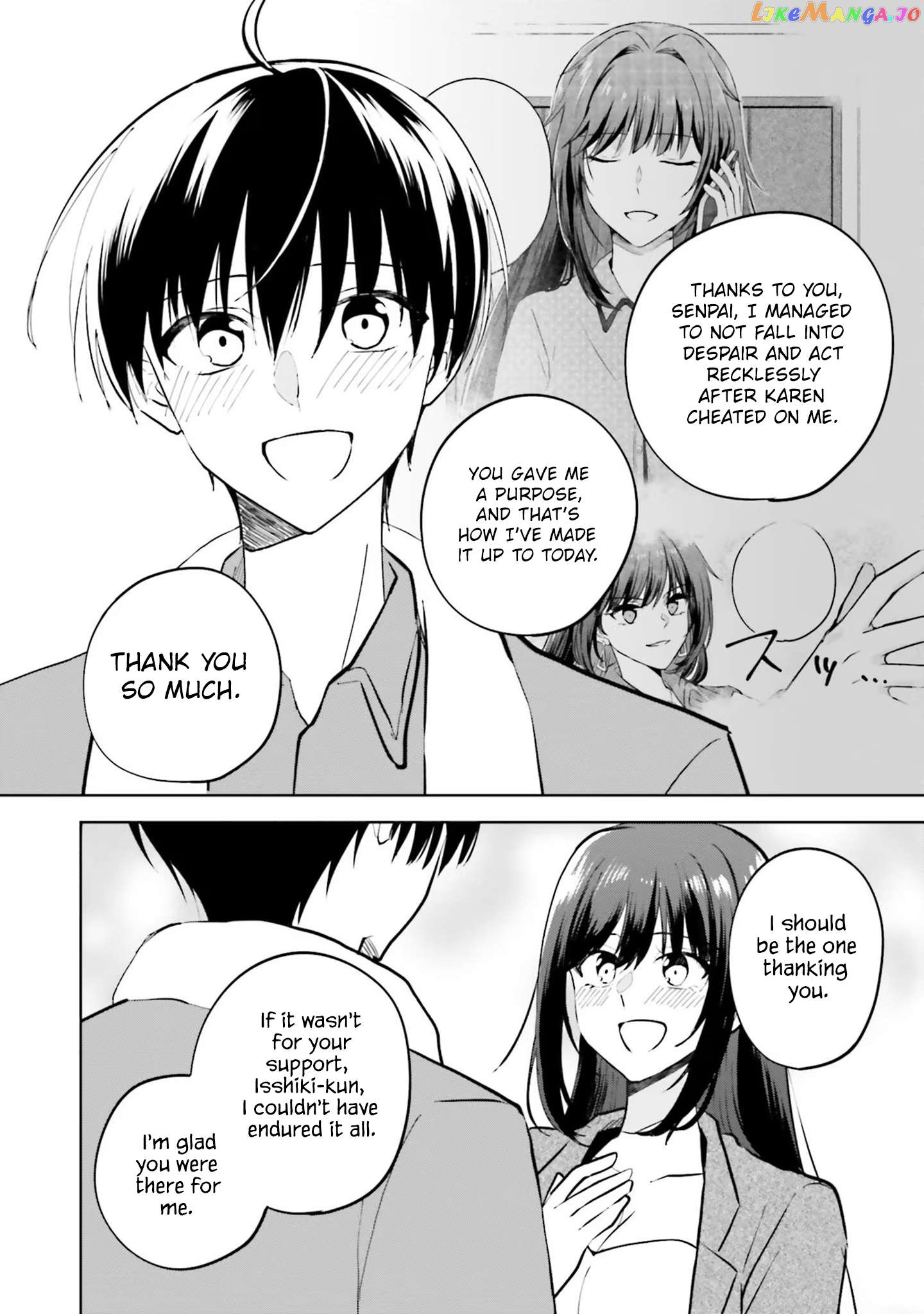 My Girlfriend Cheated on Me With a Senior, so I’m Cheating on Her With His Girlfriend chapter 17 - page 22