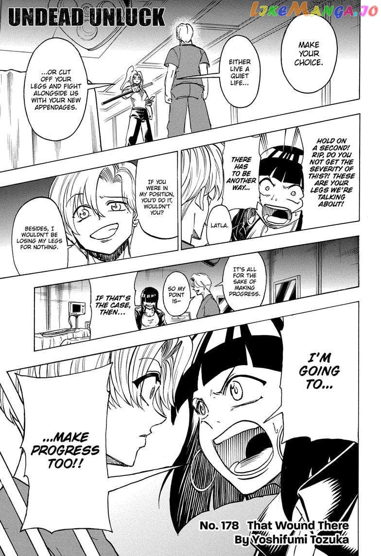 Undead + Unluck chapter 178 - page 1