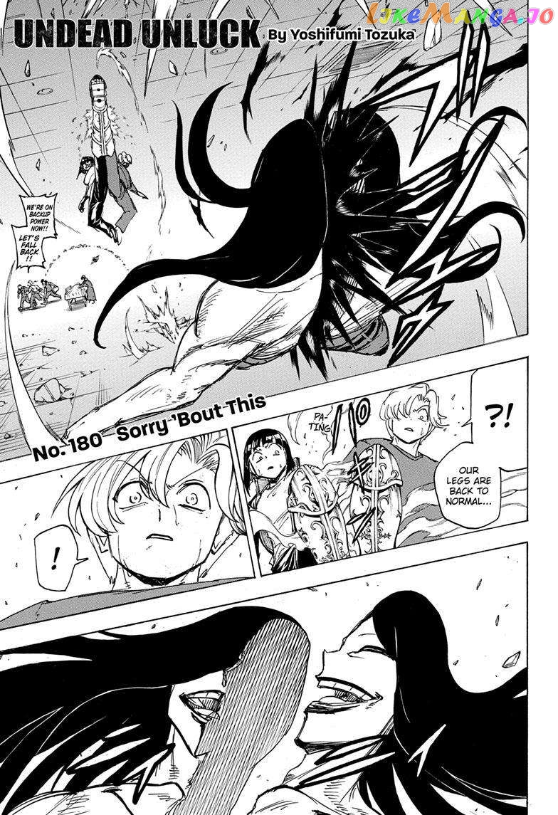 Undead + Unluck chapter 180 - page 1