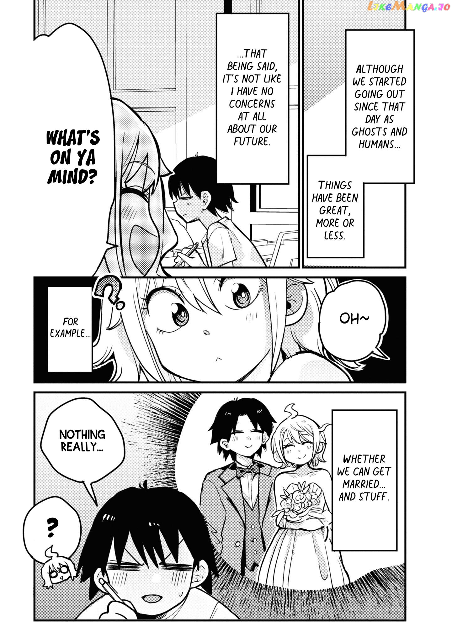 Yuurei Ni Natta Kara Pantsu Misete Mo Barenai Yone! Chapter 26.5 - page 2