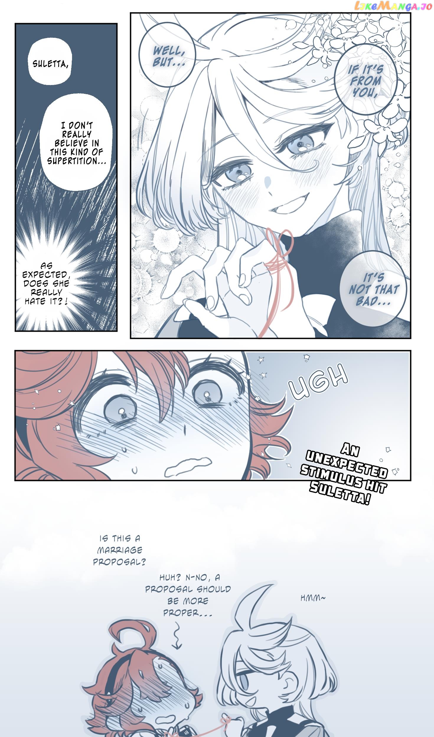 Mobile Suit Gundam: The Witch From Mercury - Rough Sulemio Comic (Doujinshi) chapter 10 - page 4