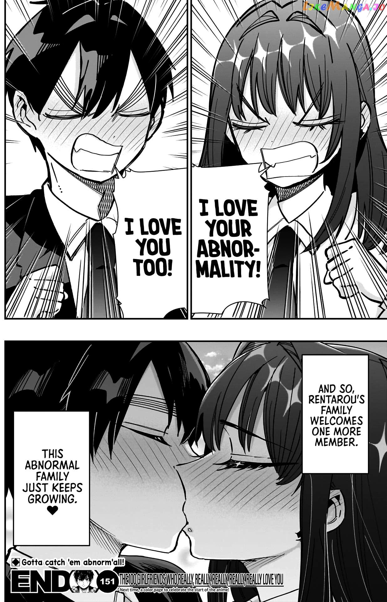 The 100 Girlfriends Who Really, Really, Really, Really, Really Love You chapter 151 - page 19