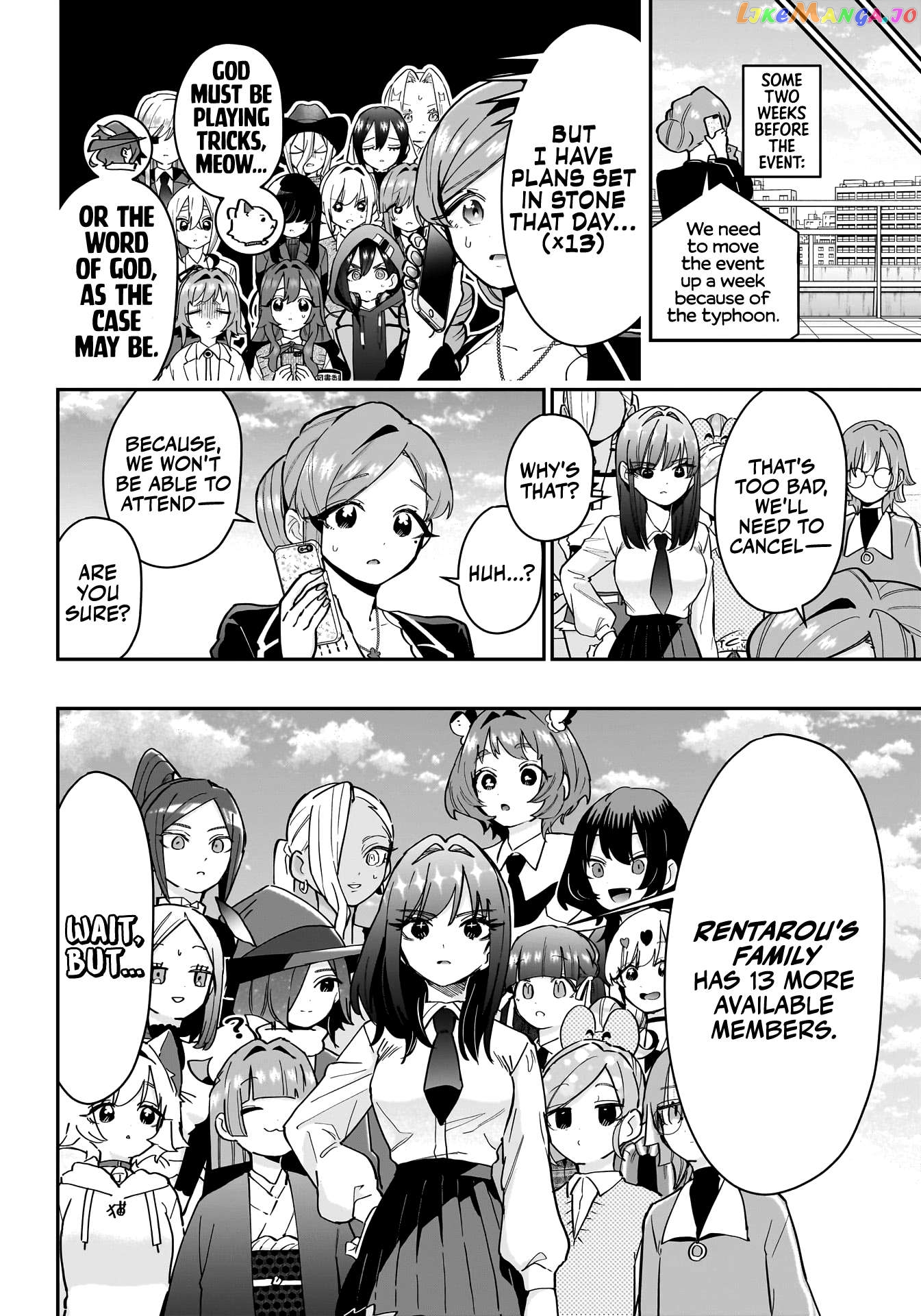 The 100 Girlfriends Who Really, Really, Really, Really, Really Love You chapter 152 - page 4