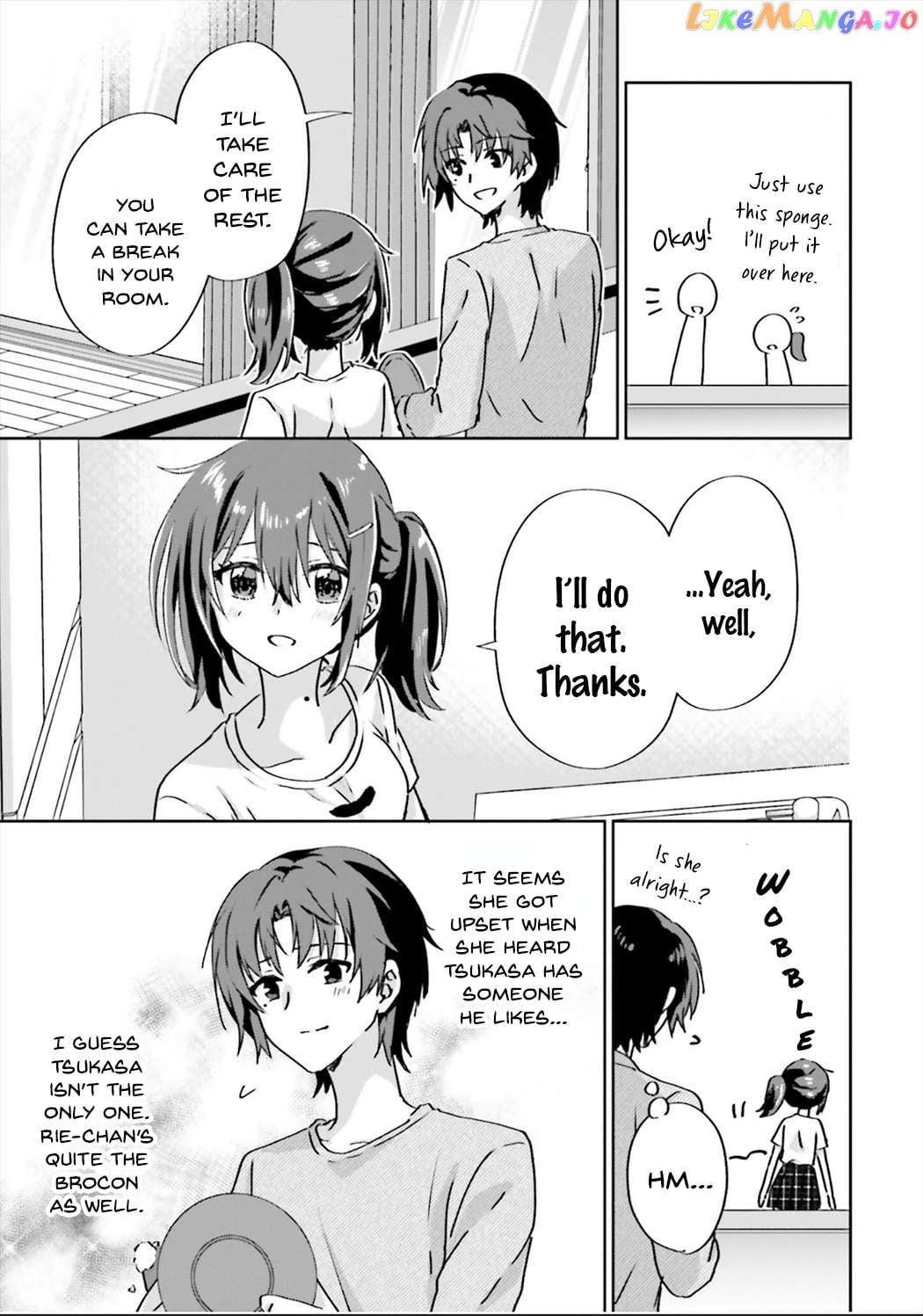 Since I’ve Entered the World of Romantic Comedy Manga, I’ll Do My Best to Make the Losing Heroine Happy. chapter 6.5 - page 11