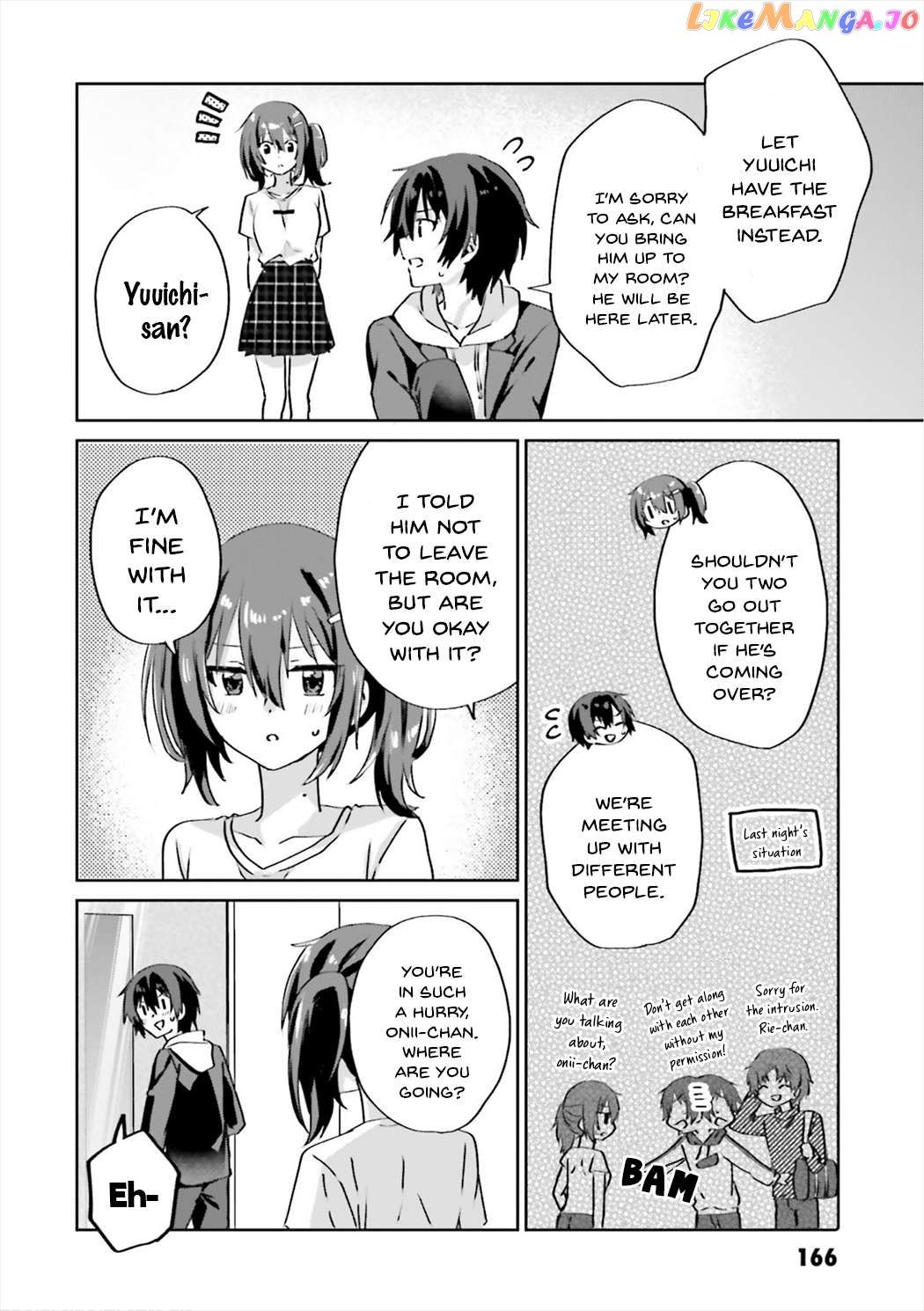 Since I’ve Entered the World of Romantic Comedy Manga, I’ll Do My Best to Make the Losing Heroine Happy. chapter 6.5 - page 2