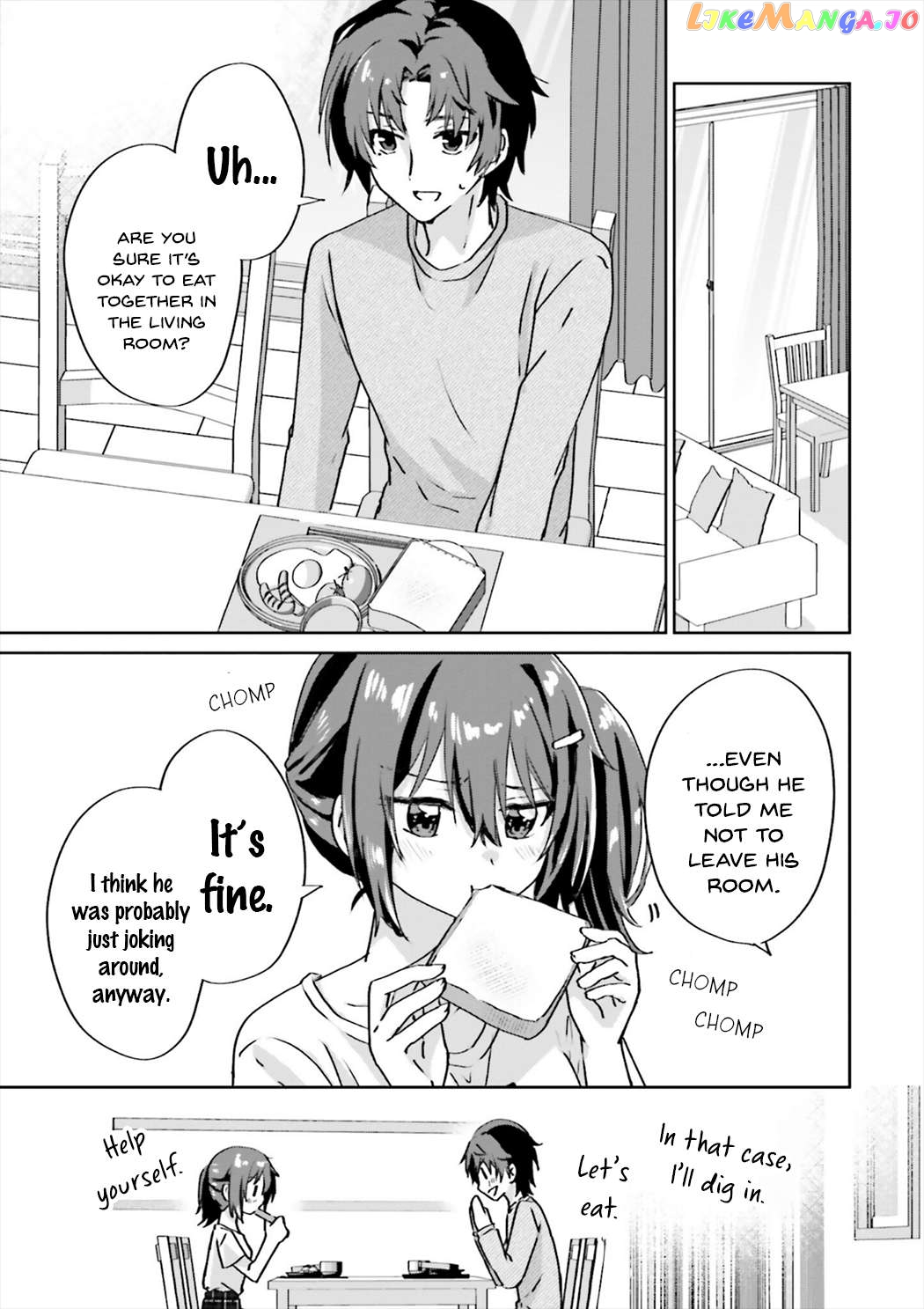Since I’ve Entered the World of Romantic Comedy Manga, I’ll Do My Best to Make the Losing Heroine Happy. chapter 6.5 - page 5
