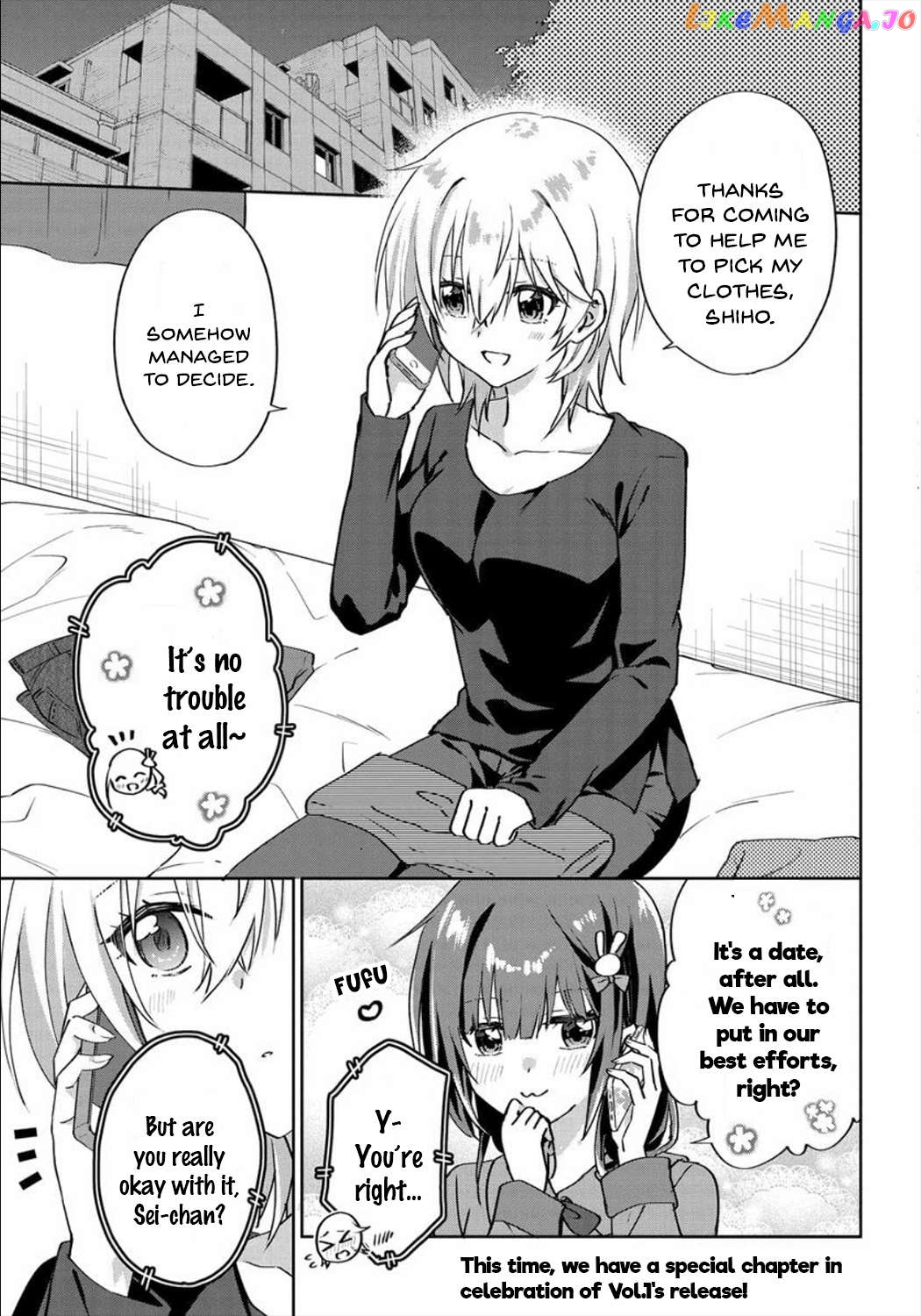 Since I’ve Entered the World of Romantic Comedy Manga, I’ll Do My Best to Make the Losing Heroine Happy. Chapter 6.6 - page 1