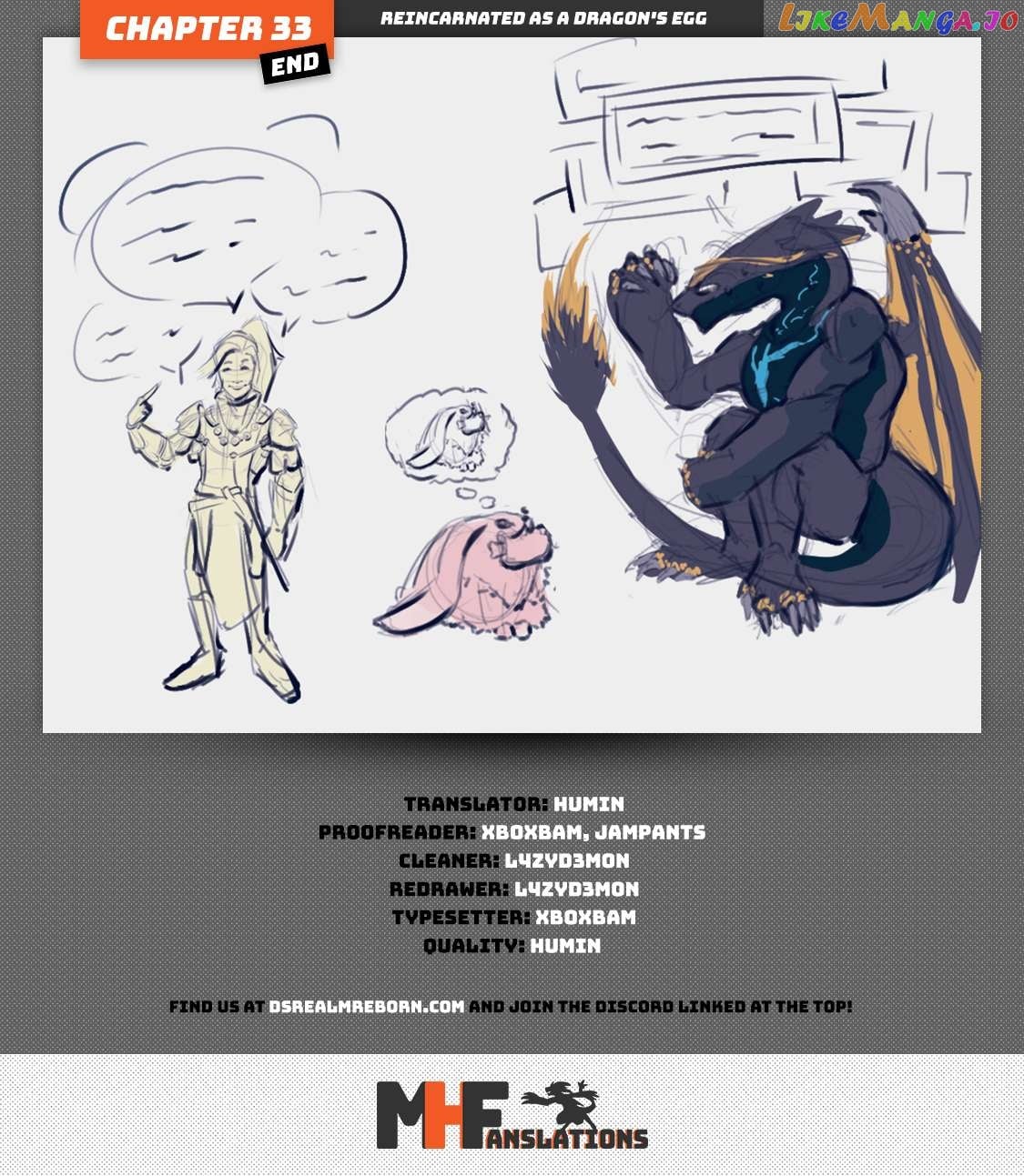 Reincarnated as a Dragon's Egg - Thorny Road of a Dragon Chapter 33 - page 23