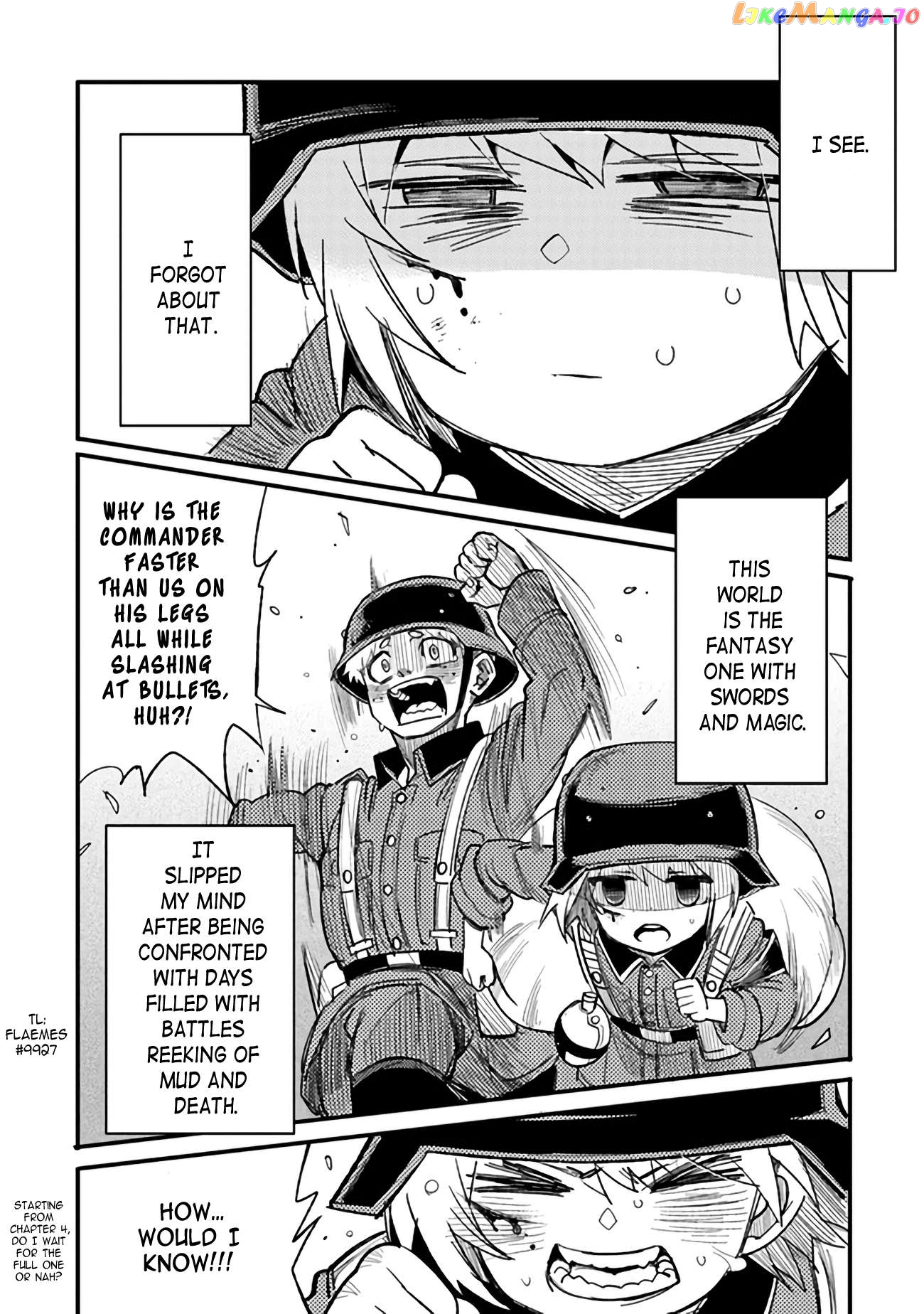 Ts Eiseihei-San No Senjou Nikki Chapter 3.2 - page 13