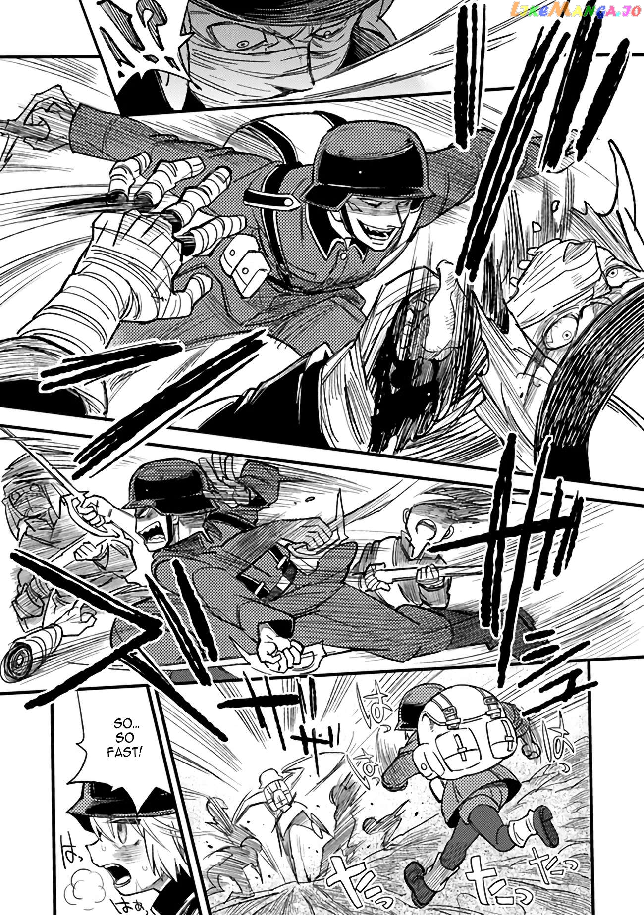 Ts Eiseihei-San No Senjou Nikki Chapter 3.2 - page 8