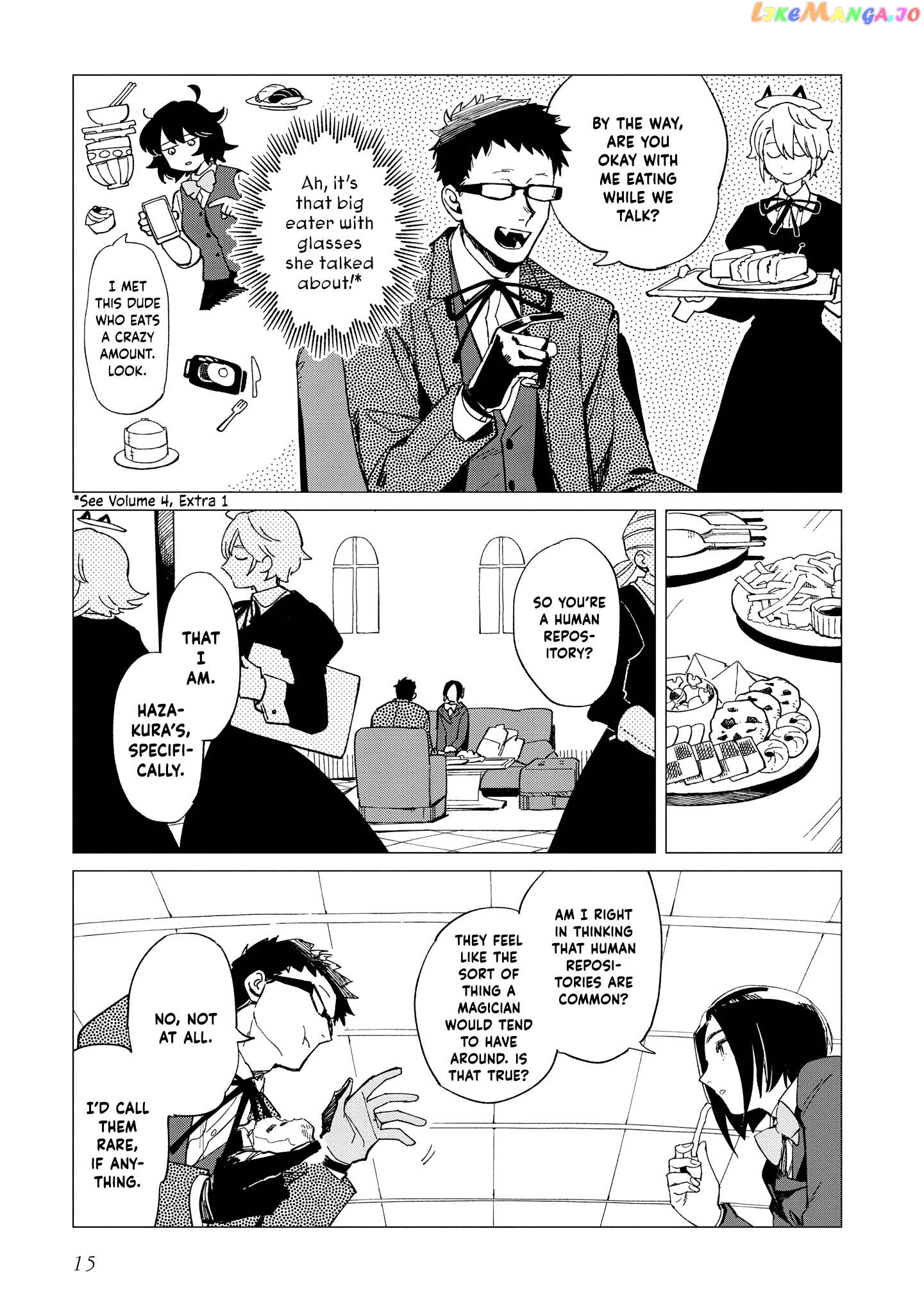 Shinozaki-kun no Mente Jijou Chapter 31 - page 15
