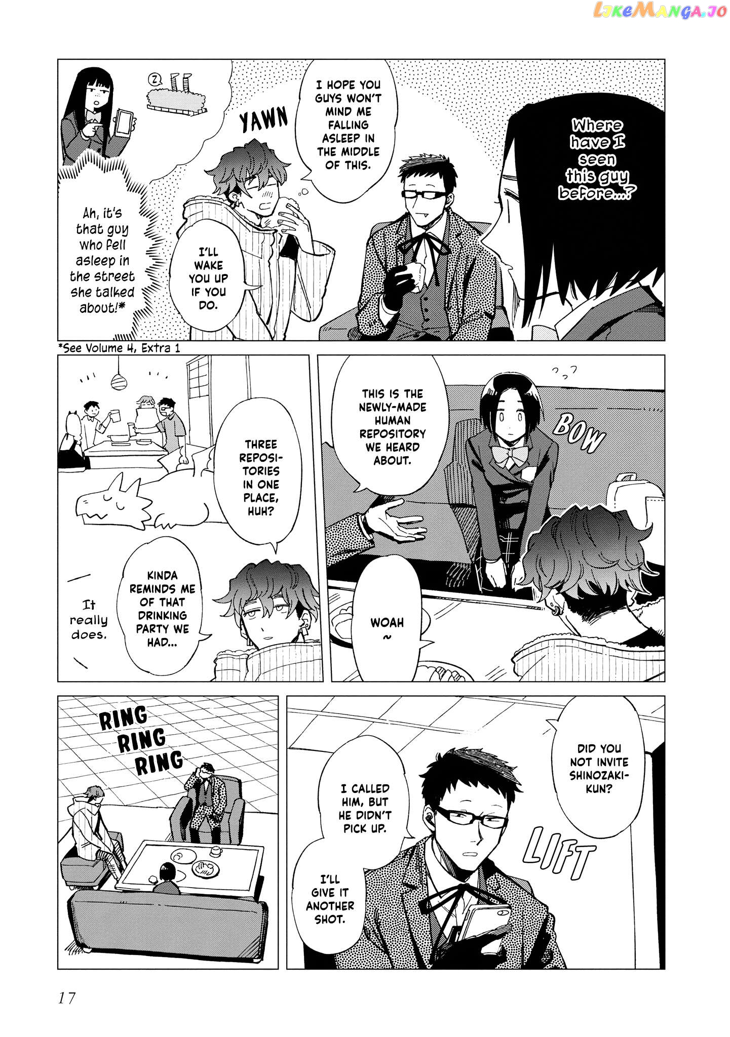 Shinozaki-kun no Mente Jijou Chapter 31 - page 17
