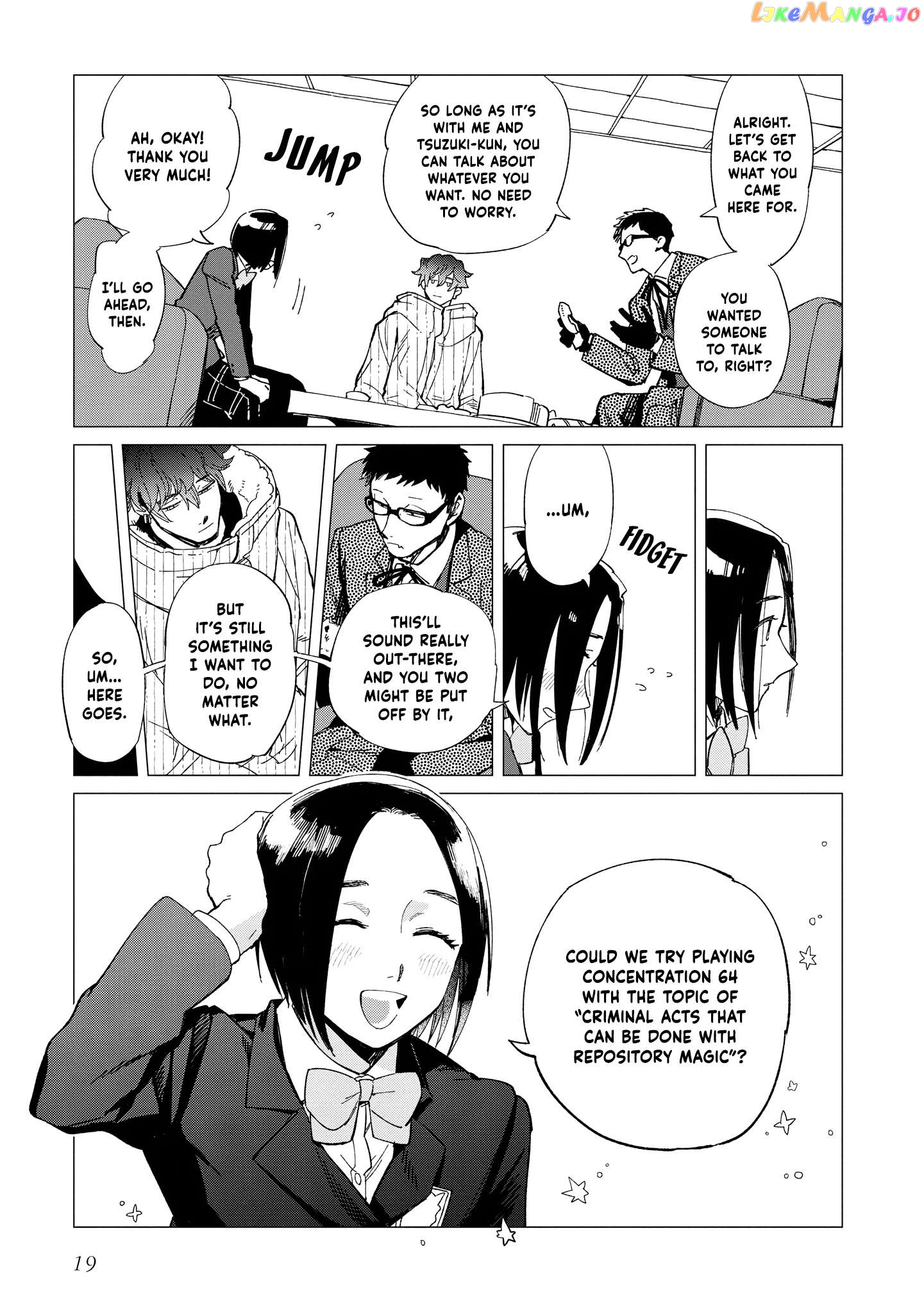 Shinozaki-kun no Mente Jijou Chapter 31 - page 19