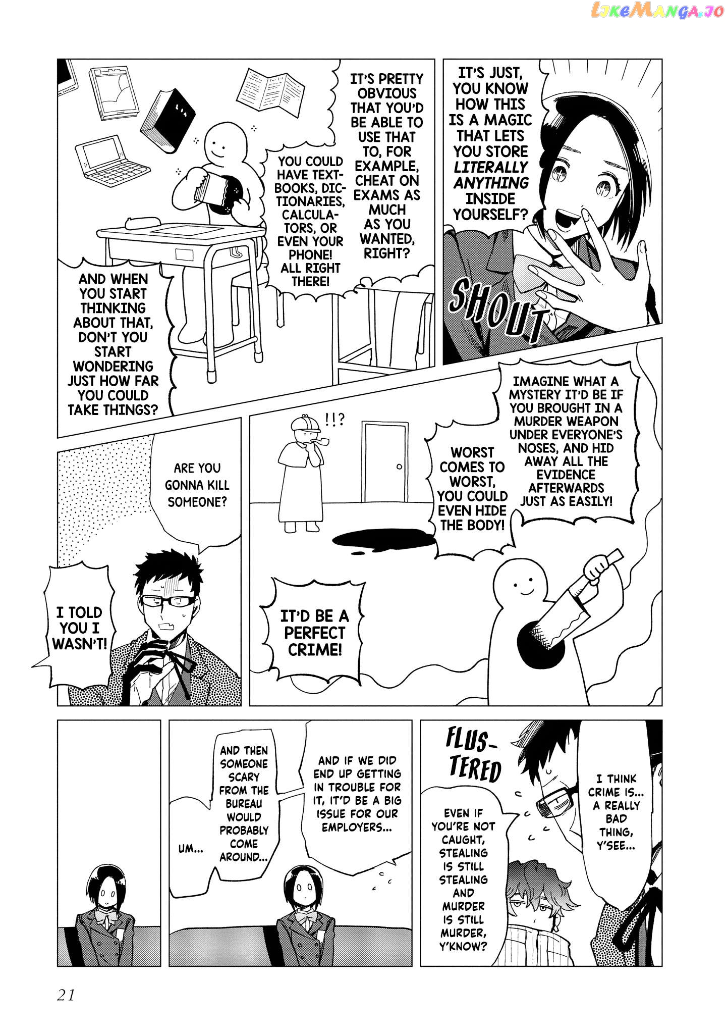 Shinozaki-kun no Mente Jijou Chapter 31 - page 21