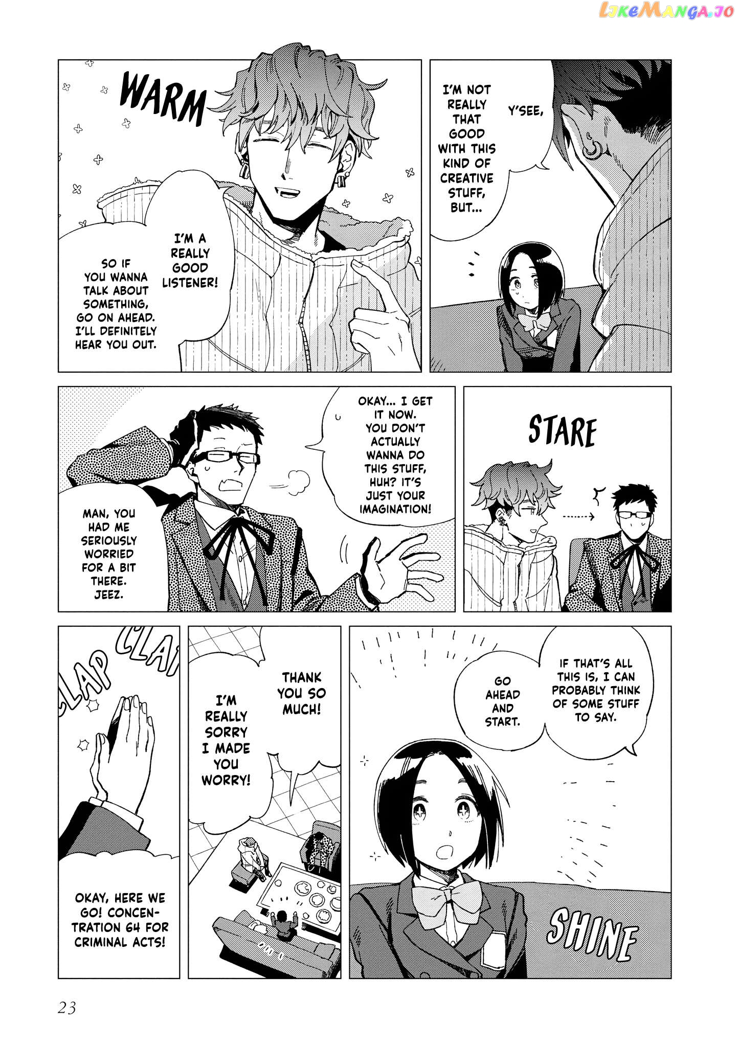 Shinozaki-kun no Mente Jijou Chapter 31 - page 23