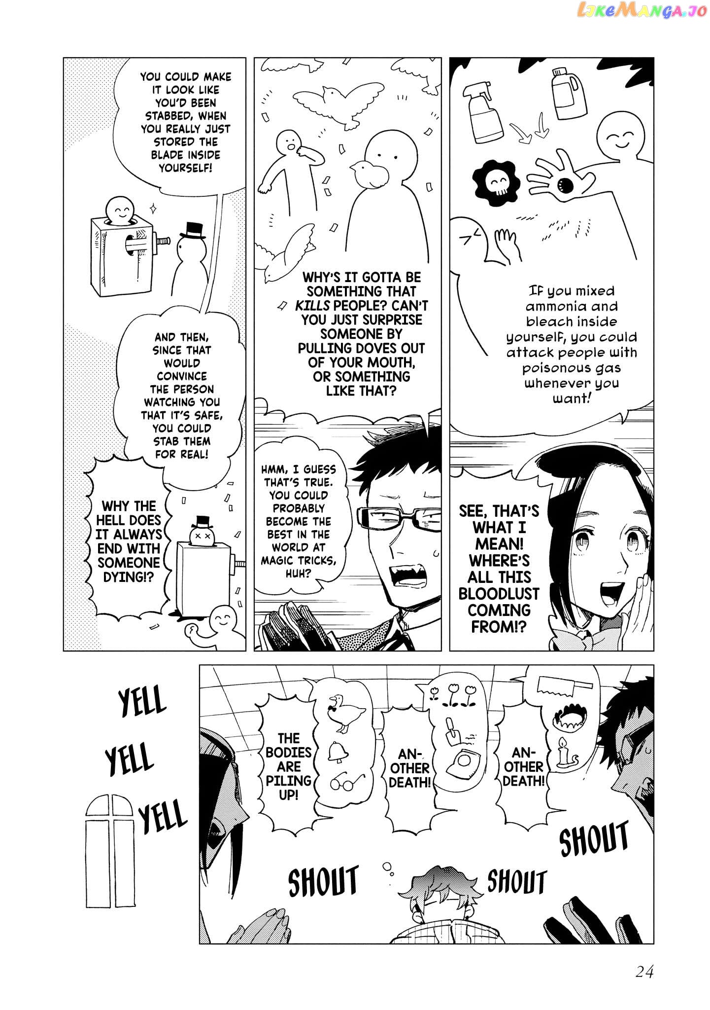 Shinozaki-kun no Mente Jijou Chapter 31 - page 24