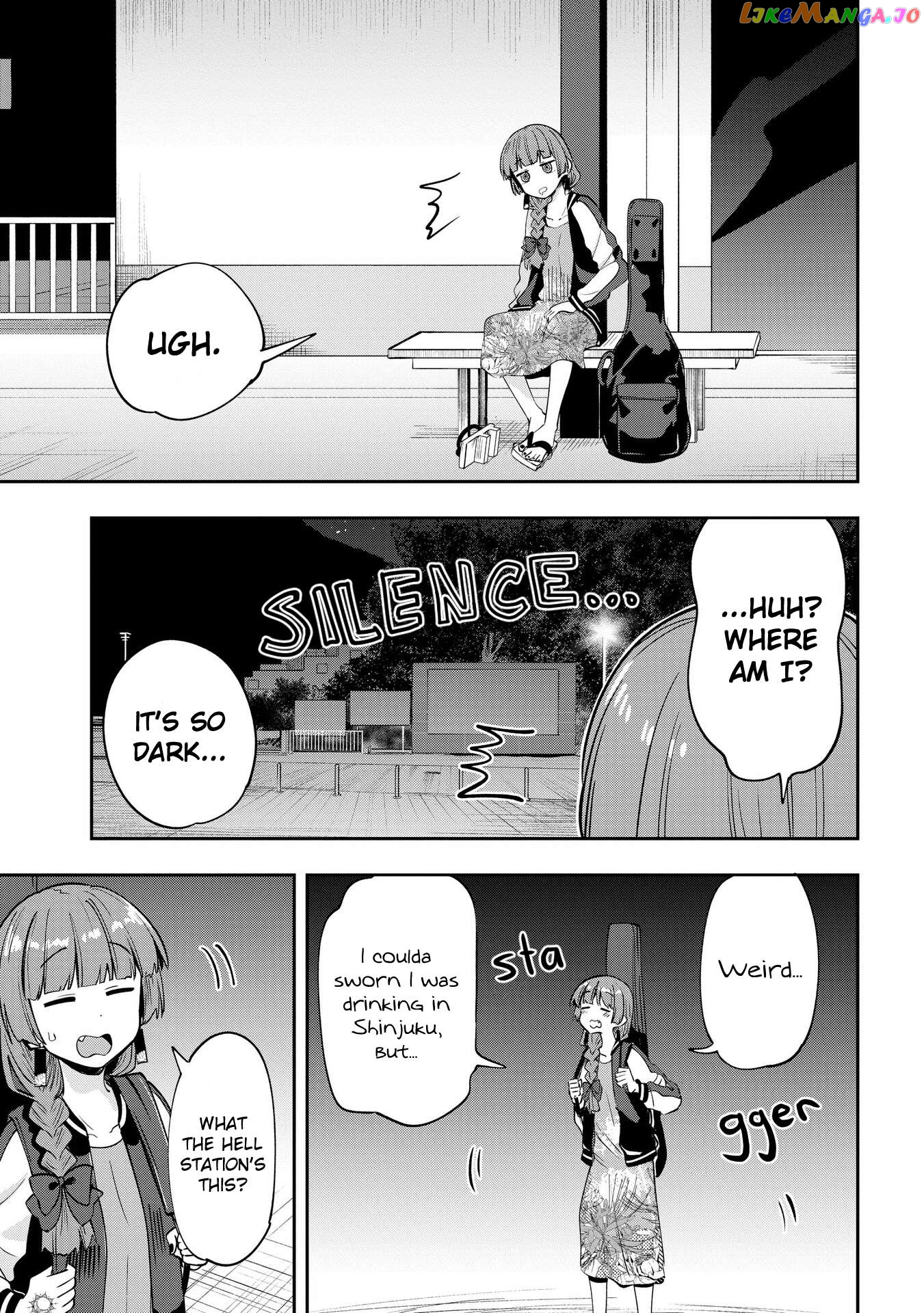 Bocchi The Rock! Gaiden Hiroi Kikuri No Fukazake Nikki Chapter 7 - page 9