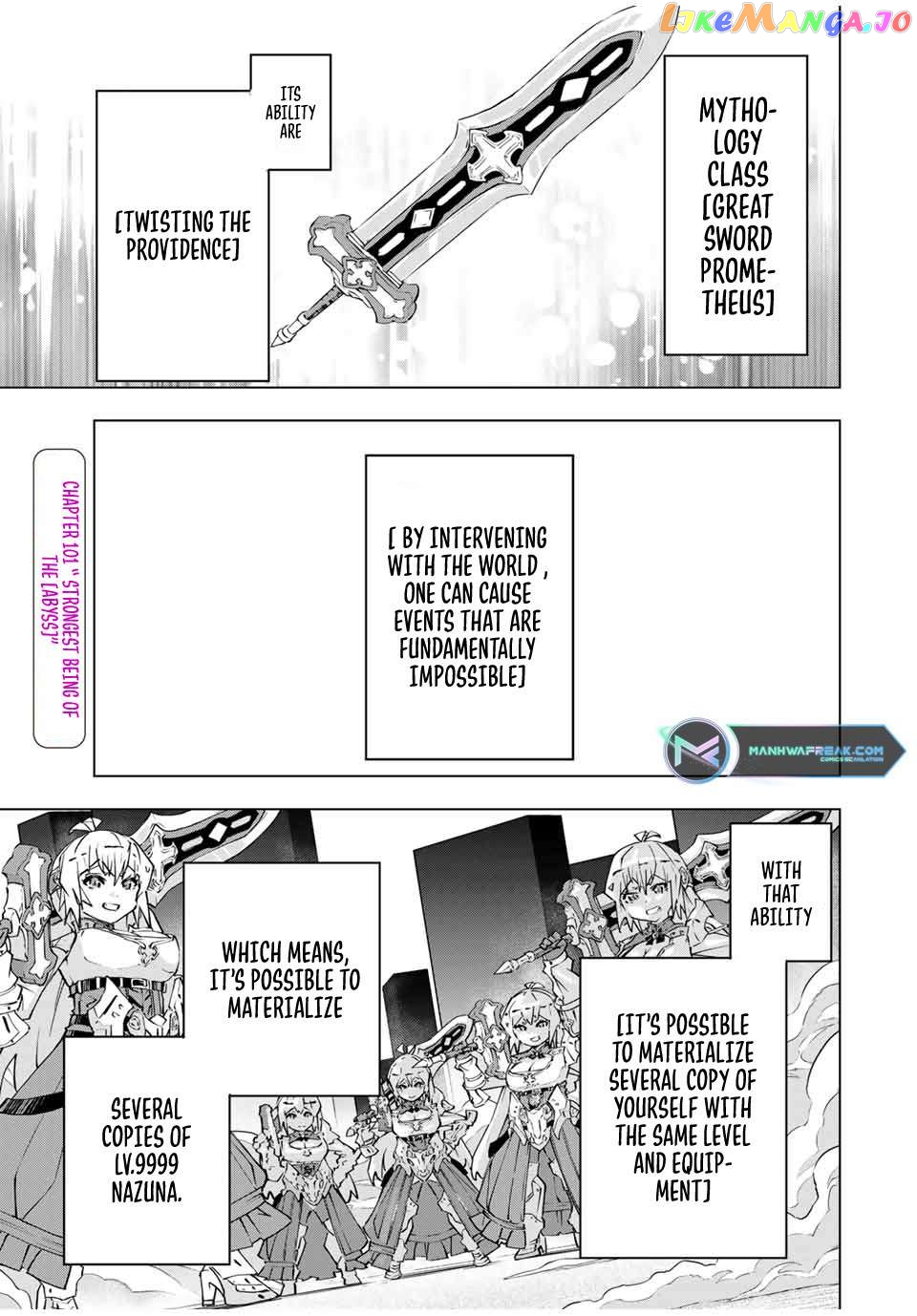 Gift “mugen Gacha” De Level 9999 Chapter 101 - page 2