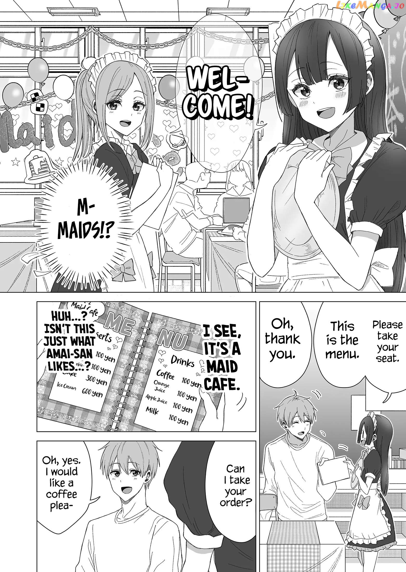 Amai-San Wa Tsumetakute Amai Chapter 17 - page 3