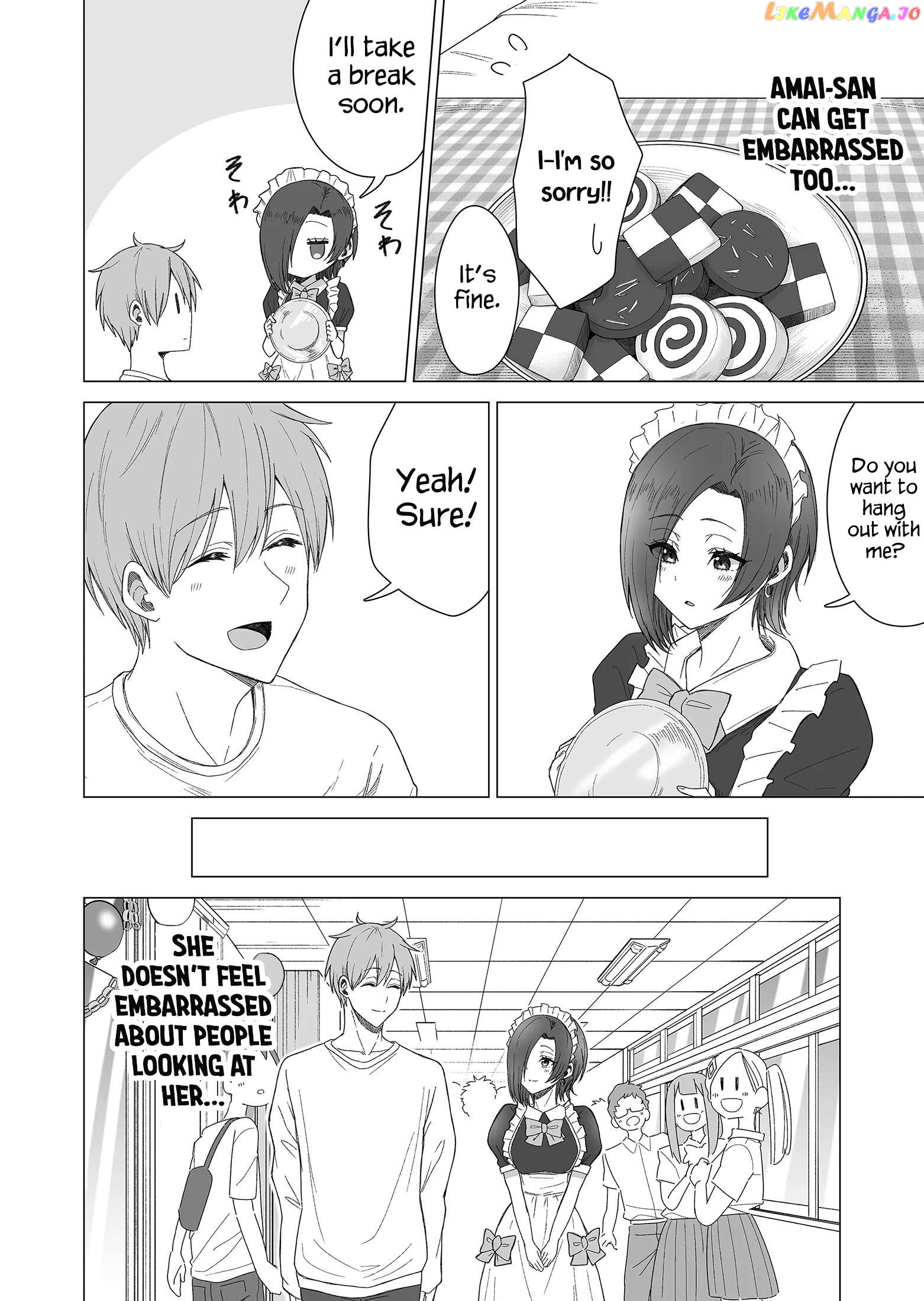 Amai-San Wa Tsumetakute Amai Chapter 17 - page 10