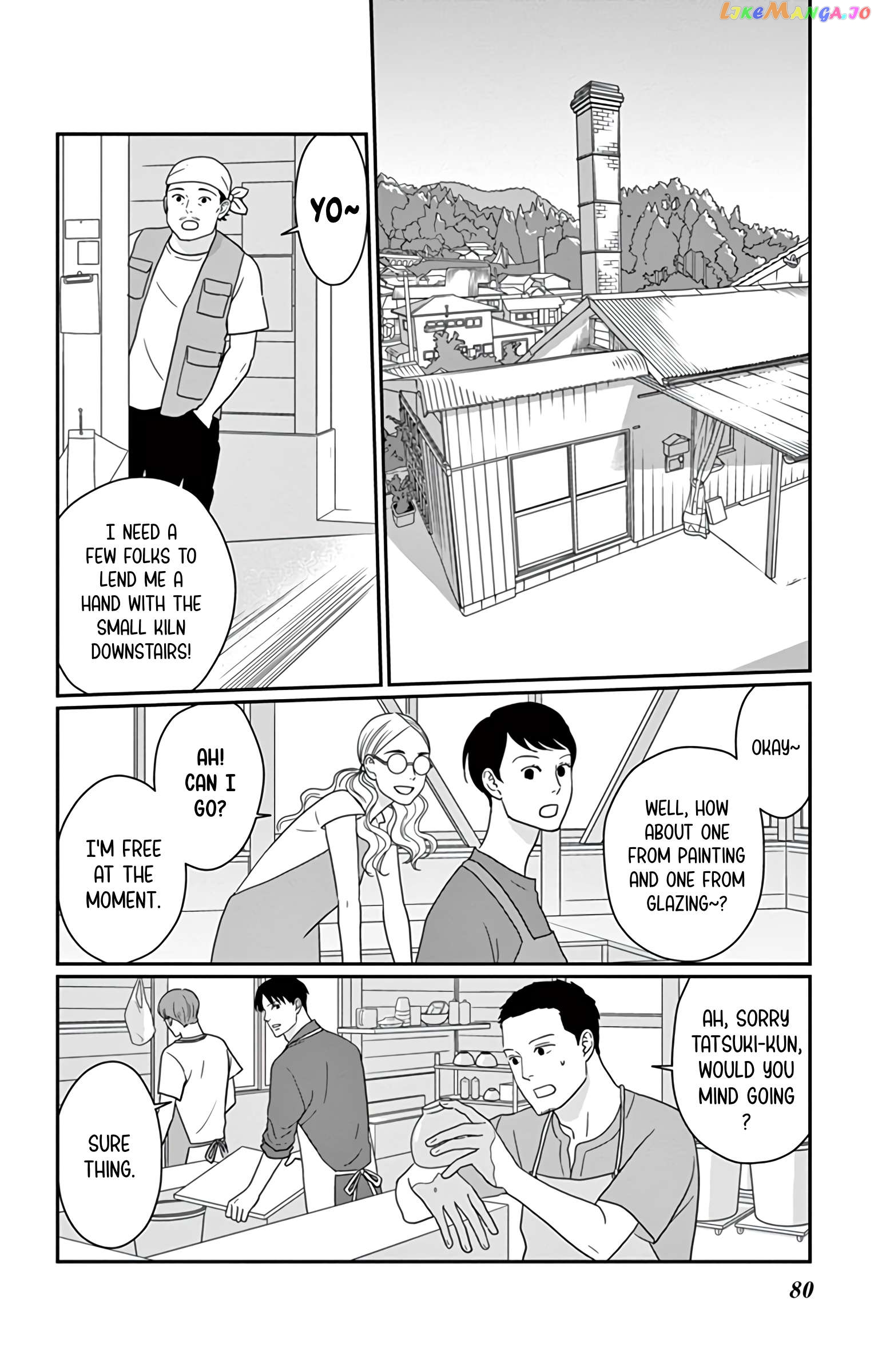 Ao No Hana Utsuwa No Mori Chapter 23 - page 2