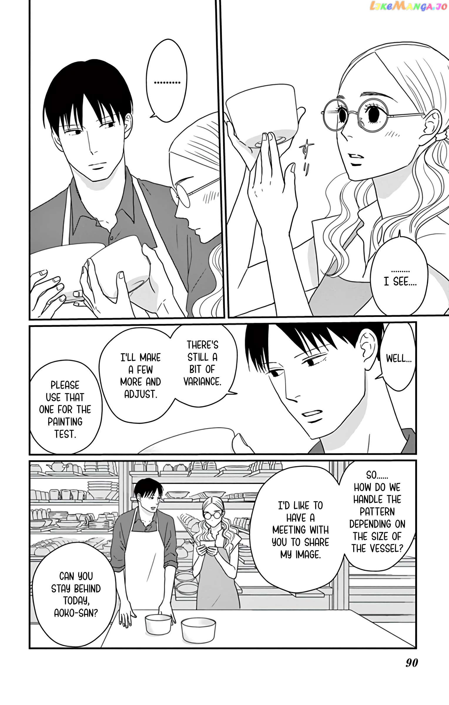 Ao No Hana Utsuwa No Mori Chapter 23 - page 12