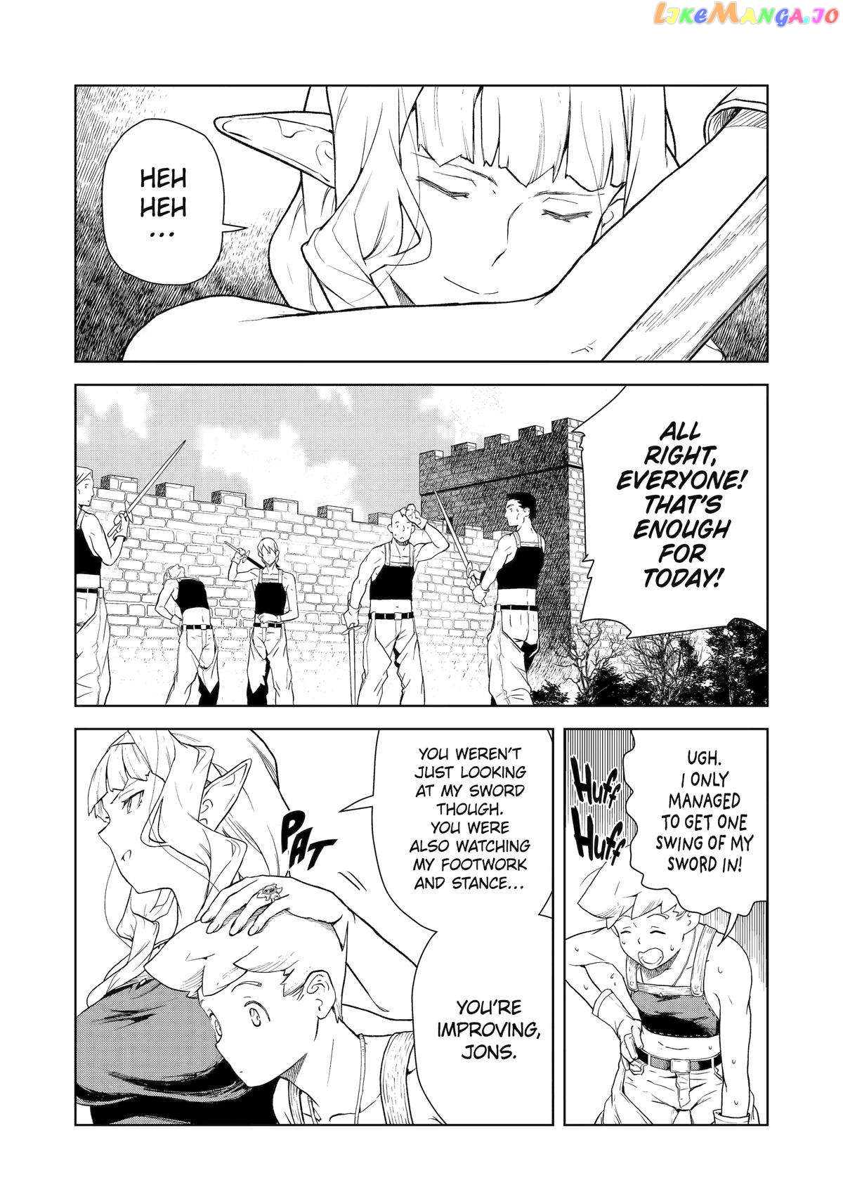 Even The Captain Knight, Miss Elf, Wants To Be A Maiden. chapter 14 - page 4