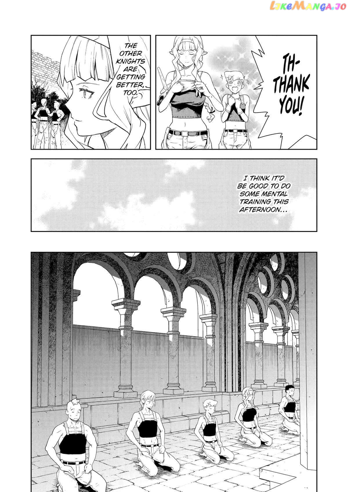Even The Captain Knight, Miss Elf, Wants To Be A Maiden. chapter 14 - page 5