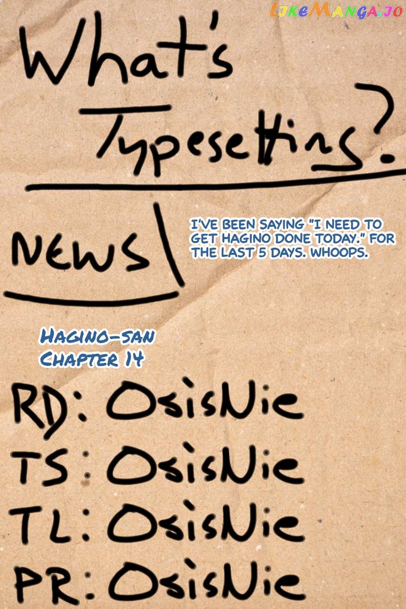 Hagino-San Wants To Quit The Wind Ensemble Chapter 14 - page 15
