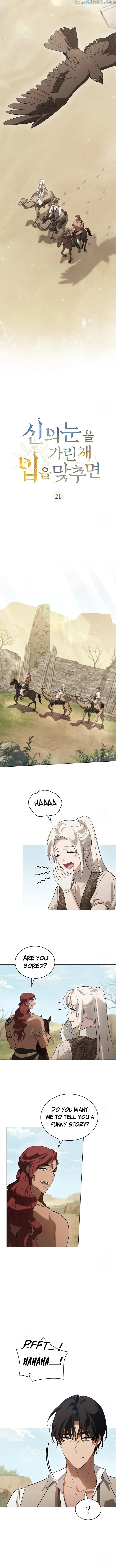 Kissing with God’s Eyes Covered Chapter 21 - page 3